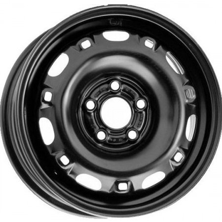 Диск стальной Magnetto 15007AM 6x15 5x100 ET38 D57,1 Черный
