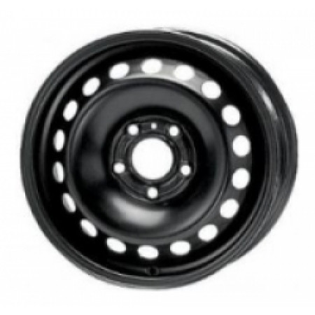 Диск стальной Trebl 7710 6x15 5x105 ET39 D56,6, Черный